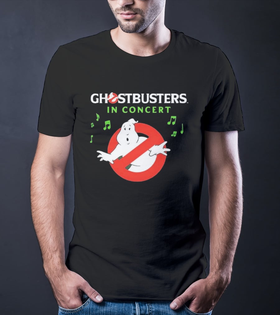 Ghostbusters In Concert 2026 North America Schedule Dates Iconic Music Event T-Shirt