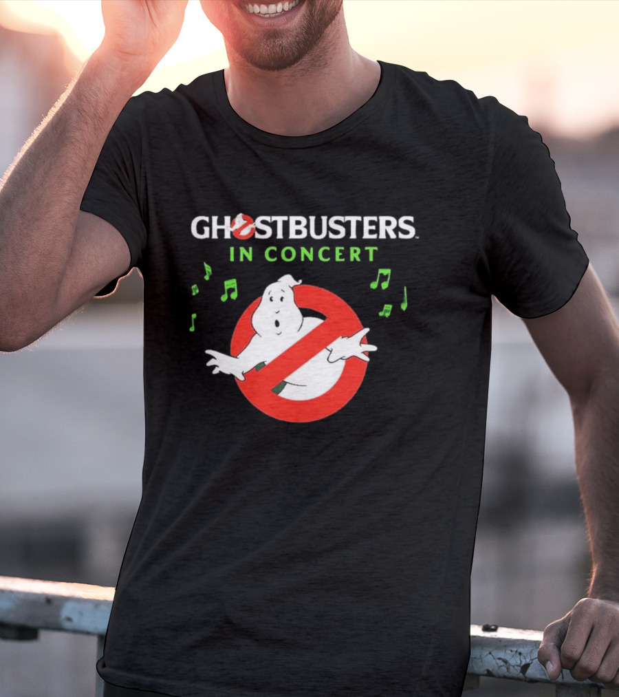 Ghostbusters In Concert 2026 North America Schedule Dates Iconic Music Event T-Shirt