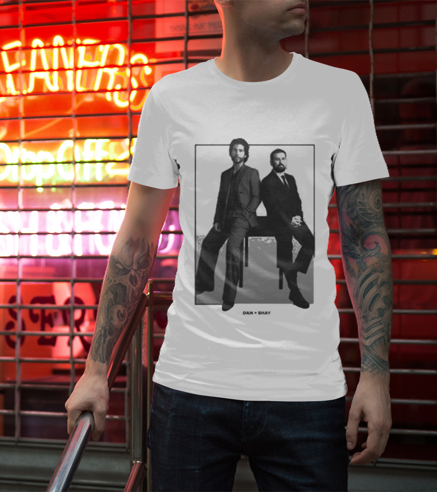 Dan And Shay Say So Monochrome Duo Photography T-Shirt