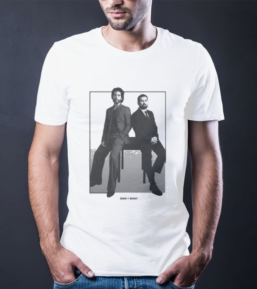 Dan And Shay Say So Monochrome Duo Photography T-Shirt