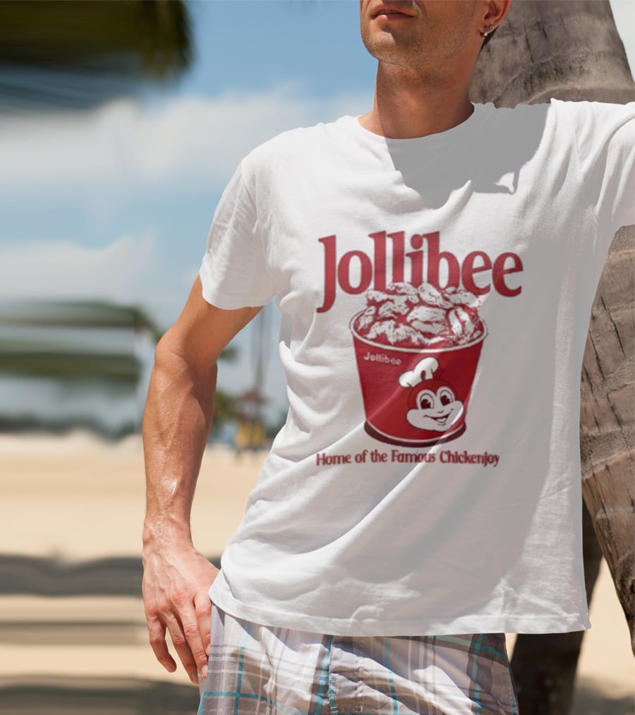 Jollibee Home Of The Famous Chickenjoy Bucket T-Shirt