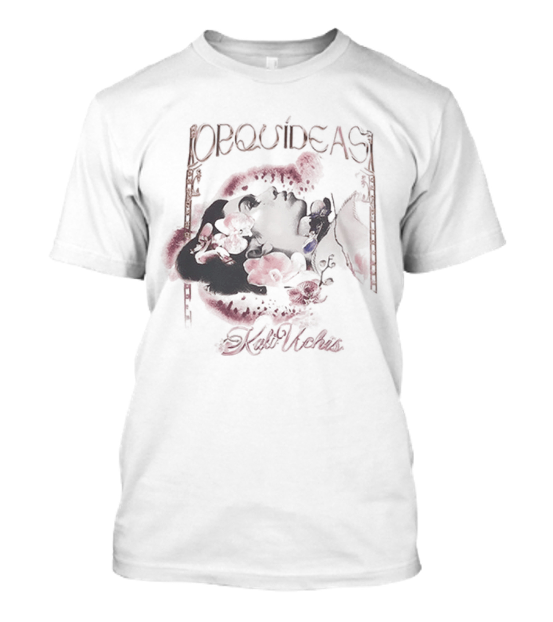 Orquídeas Kali Uchis Floral Concept T-Shirt
