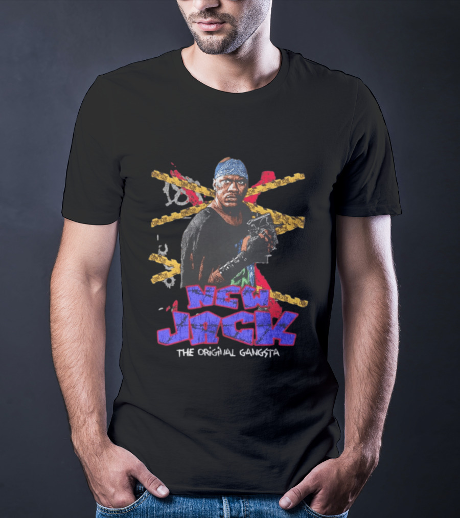 New Jack The Original Gangsta Classic Wrestling Legend T-Shirt