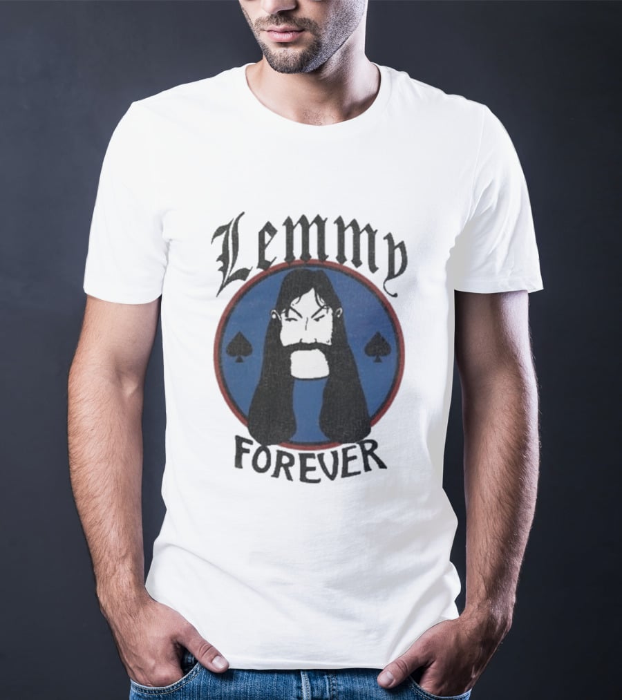 Lemmy Forever Motorhead Tribute Ace Of Spades T-Shirt