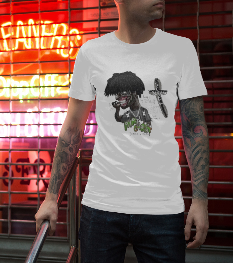 Phat Christ Jaydes DJ Phat Save Tonight Departure Classic Crewneck T-Shirt