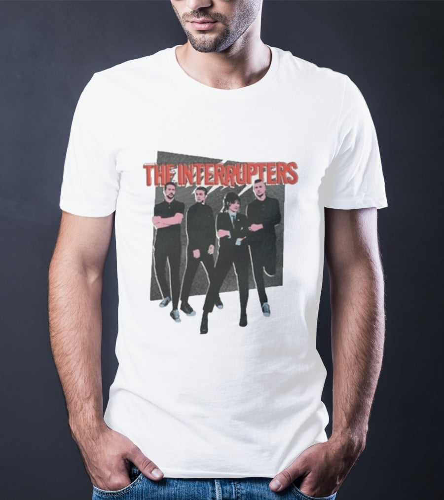 The Interrupters Band 2023 Spring Tour Color Pop Concert Series T-Shirt