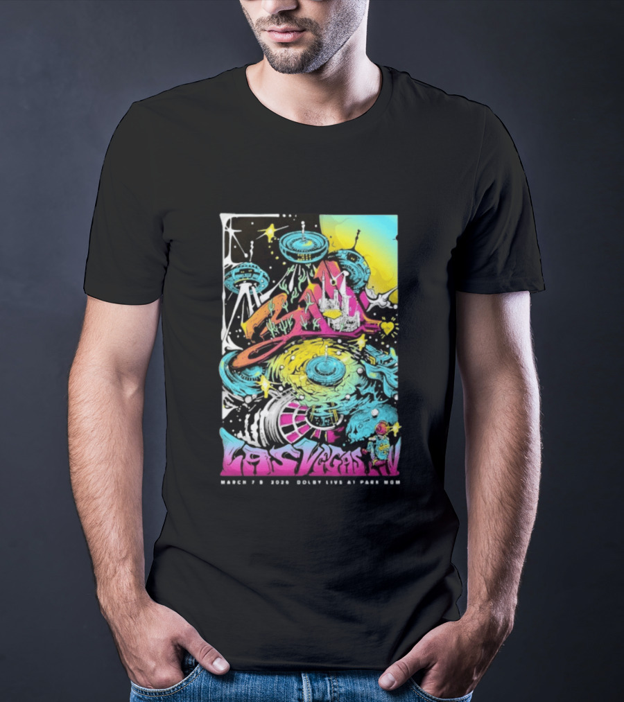 311 Band Live At Park MGM Las Vegas March 7 8 2026 Psychedelic T-Shirt