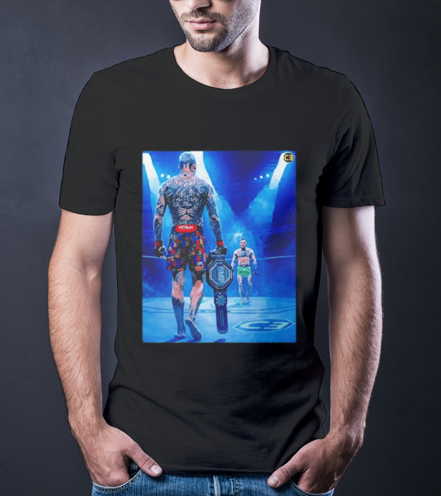 UFC Venum Oliveira McGregor BMF Championship Faceoff T-Shirt