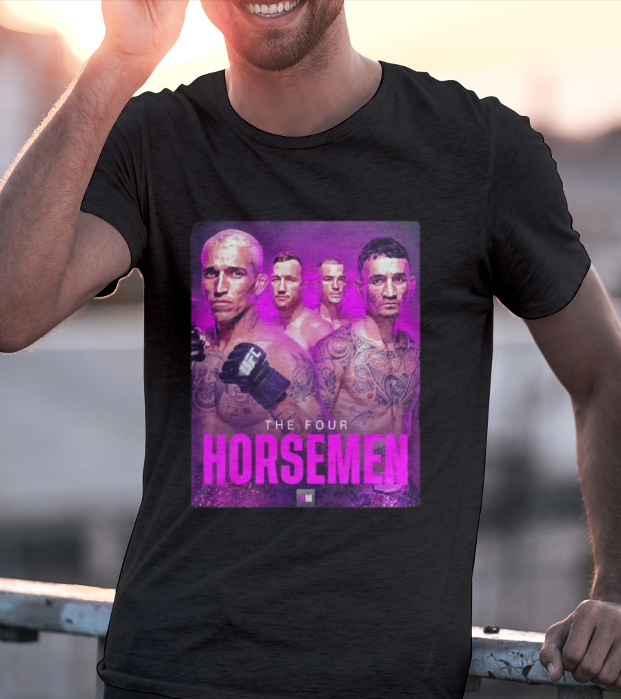The Four Horsemen Oliveira Holloway Poirier Gaethje UFC Lightweight Champions T-Shirt