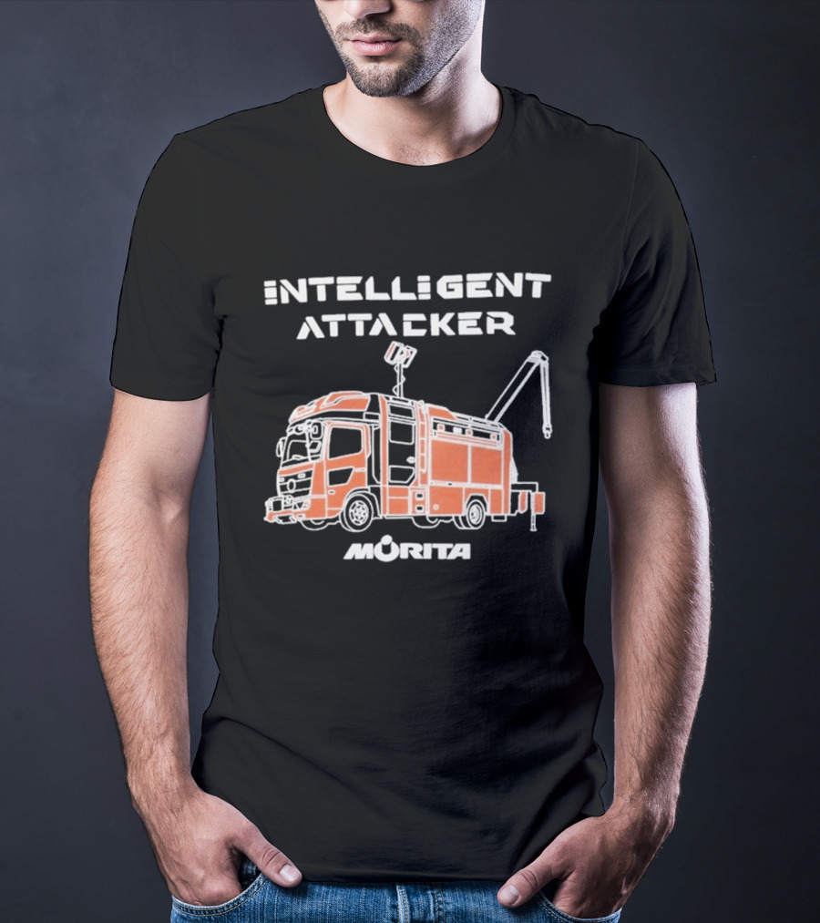 INTELLIGENT ATTACKER MORITA Fire Truck T-Shirt