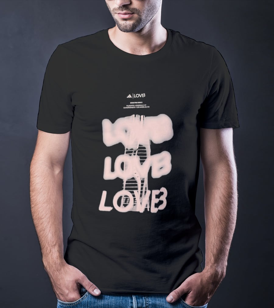 League One Volleyball LOVB Ladder T-Shirt