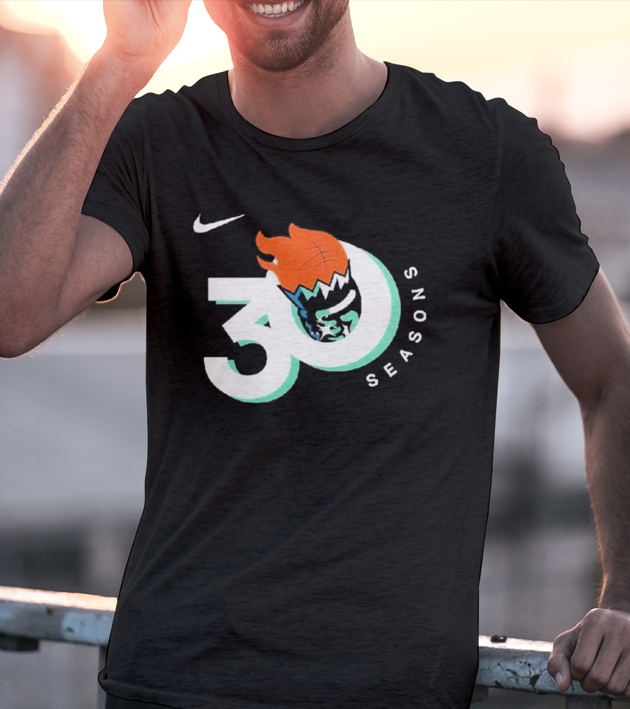 Nike New York Liberty 30 Seasons Anniversary T-Shirt
