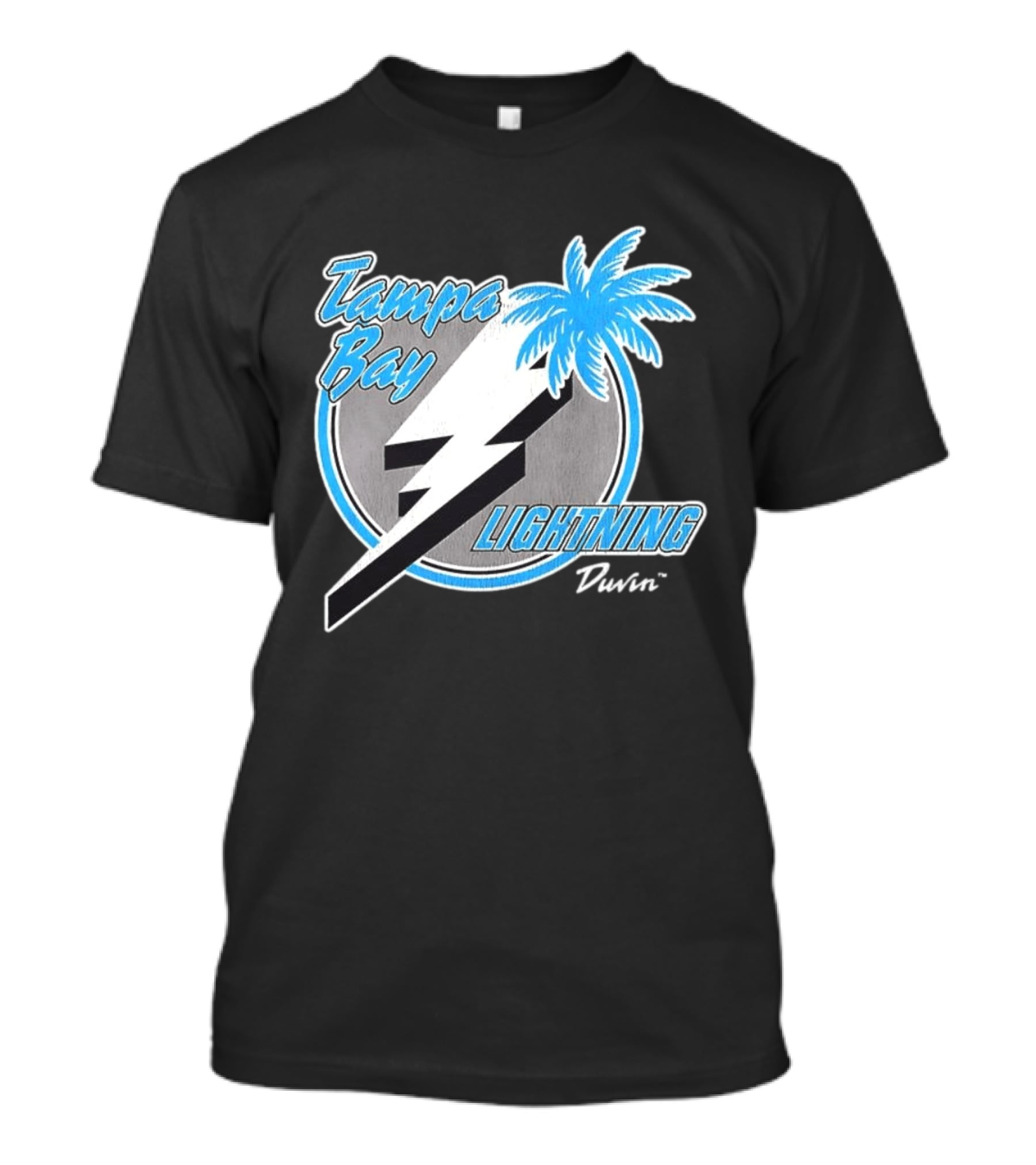 Tampa Bay Lightning NHL Tropics Palm Tree And Bolt T-Shirt