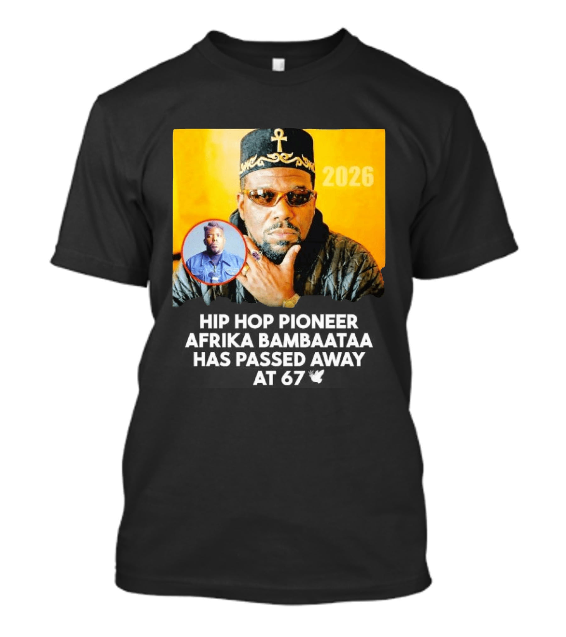 Afrika Bambaataa Hip Hop Pioneer Legacy Lives On T-Shirt