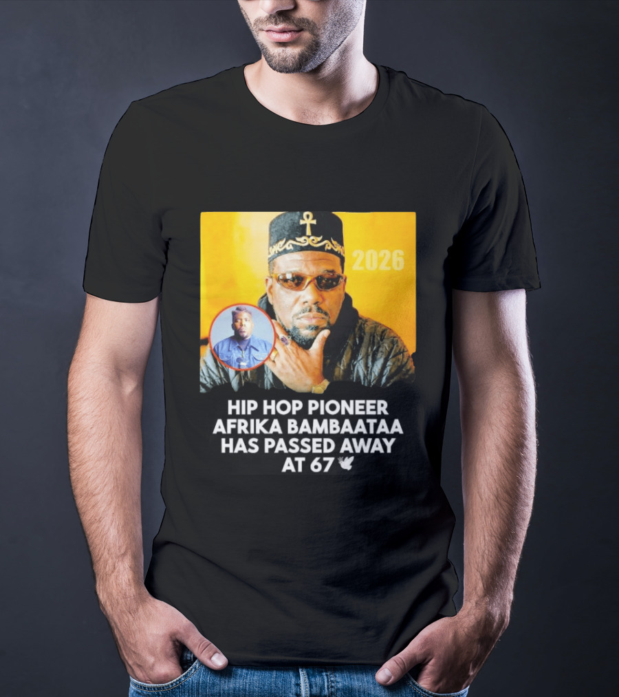 Afrika Bambaataa Hip Hop Pioneer Legacy Lives On T-Shirt