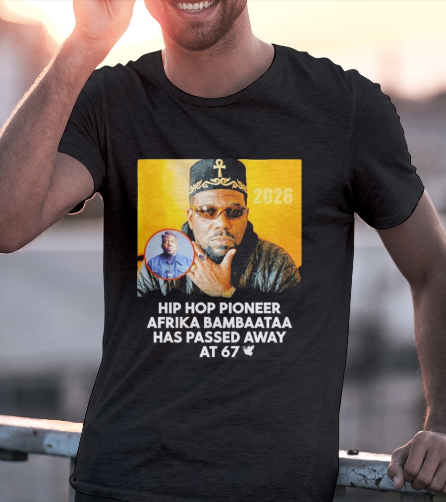 Afrika Bambaataa Hip Hop Pioneer Legacy Lives On T-Shirt