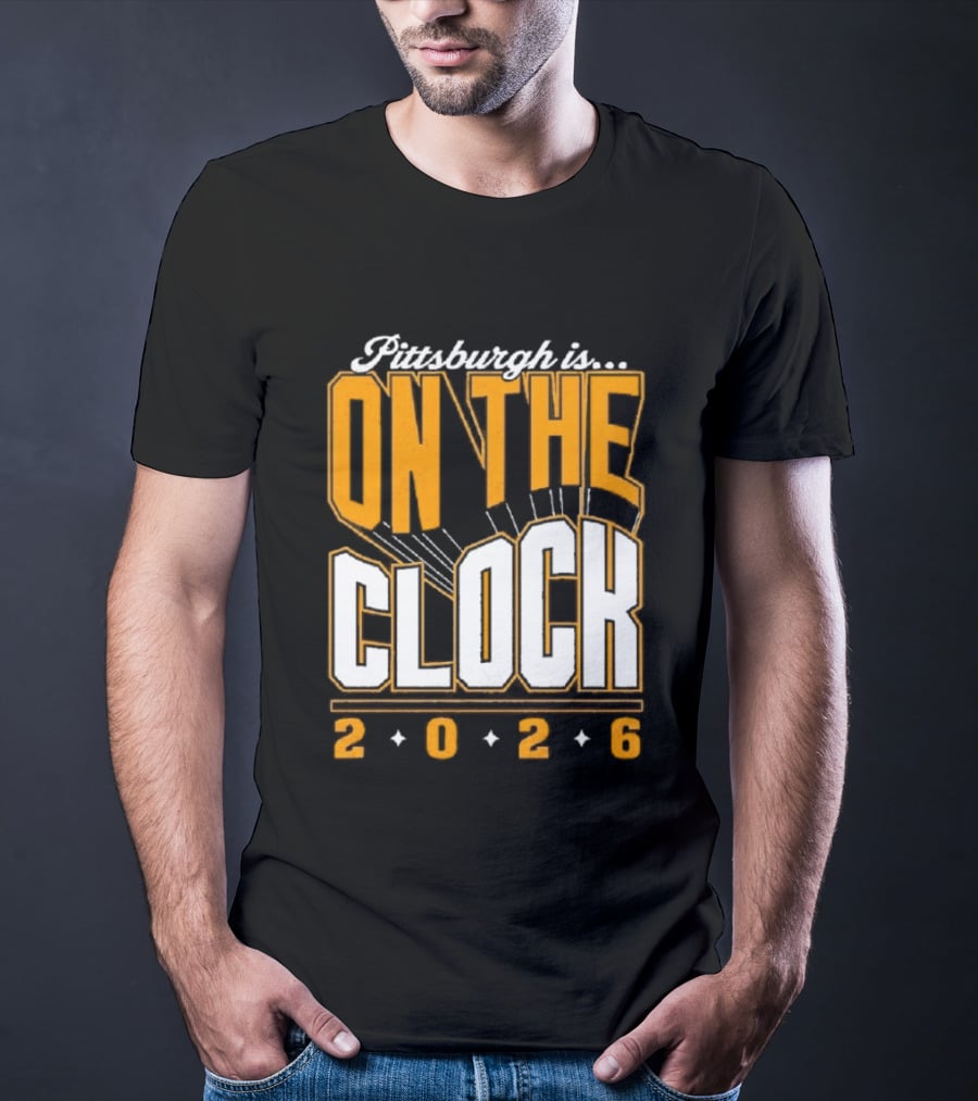Pittsburgh Is On The 2026 Football Draft Countdown T-Shirt