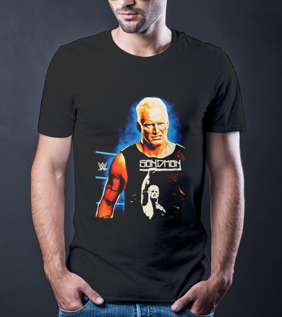 Wrestling Icon Sandman WWE Hardcore Legend T-Shirt