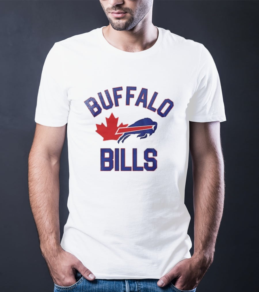 Buffalo Bills Maple Leafs Mafia Canada Collaboration T-Shirt