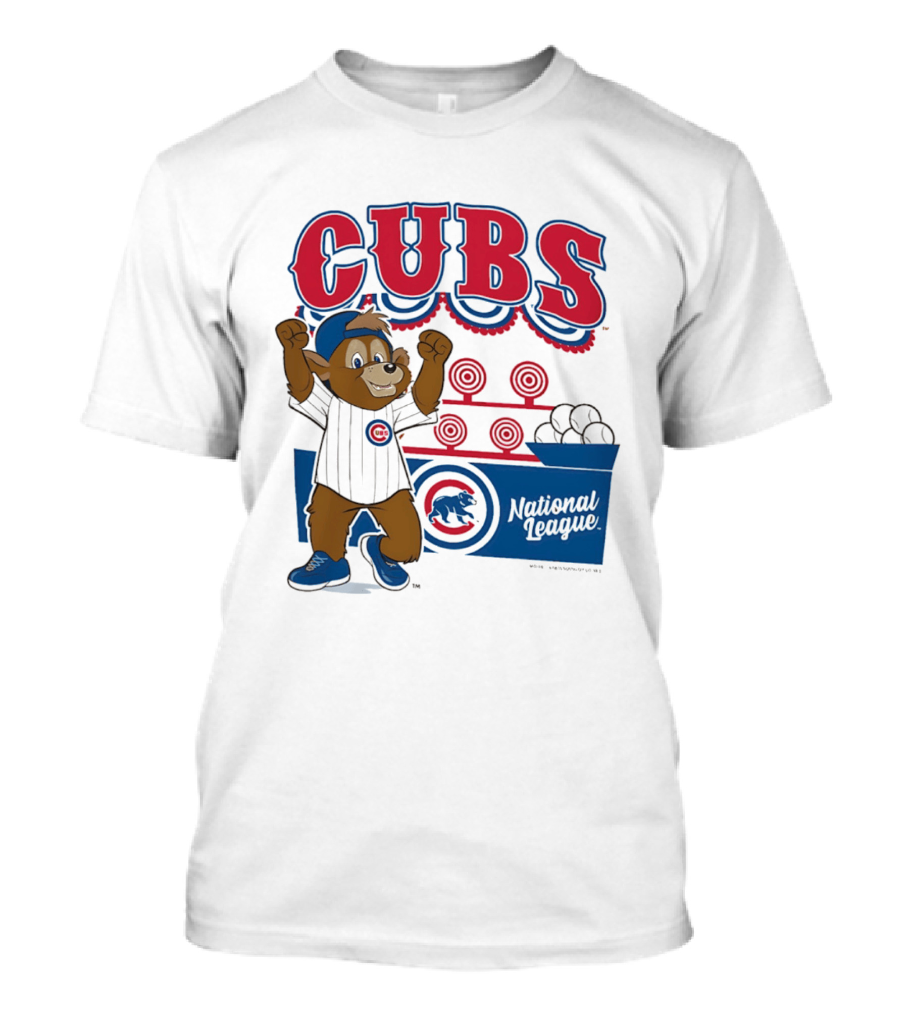 Chicago Cubs 2026 National League Mascot Step Back Up T-Shirt