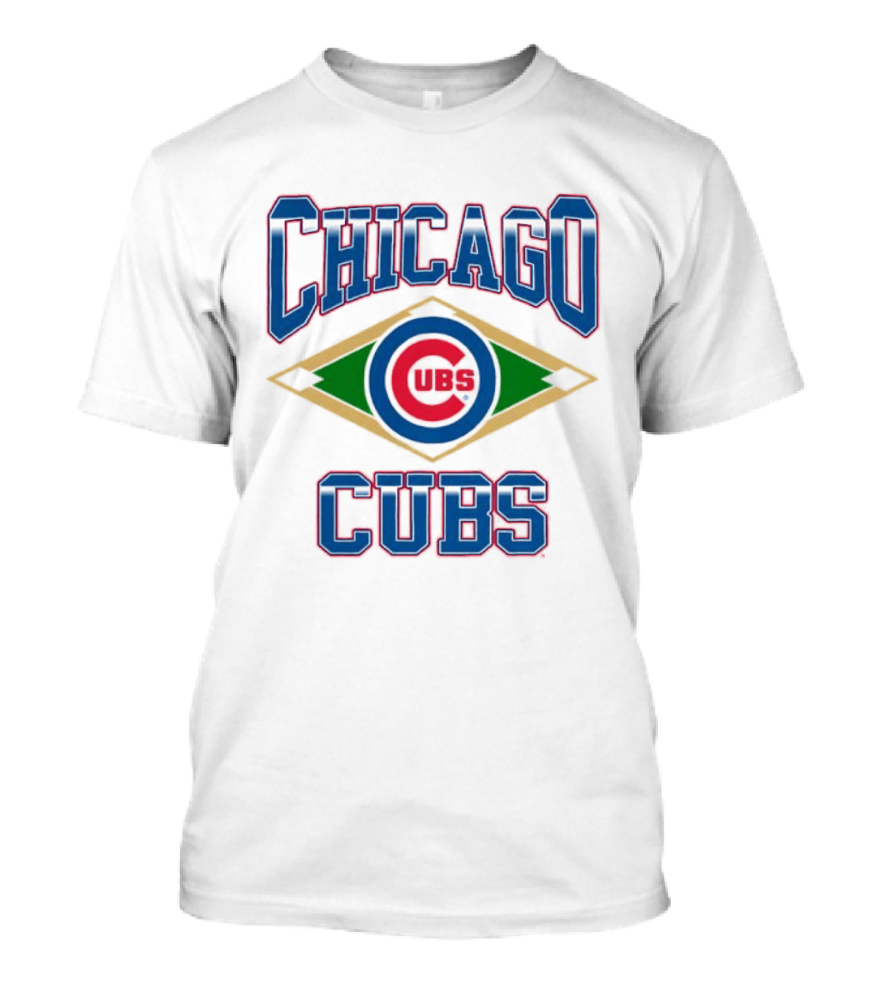 Chicago Cubs MLB Baseball Field T-Shirt