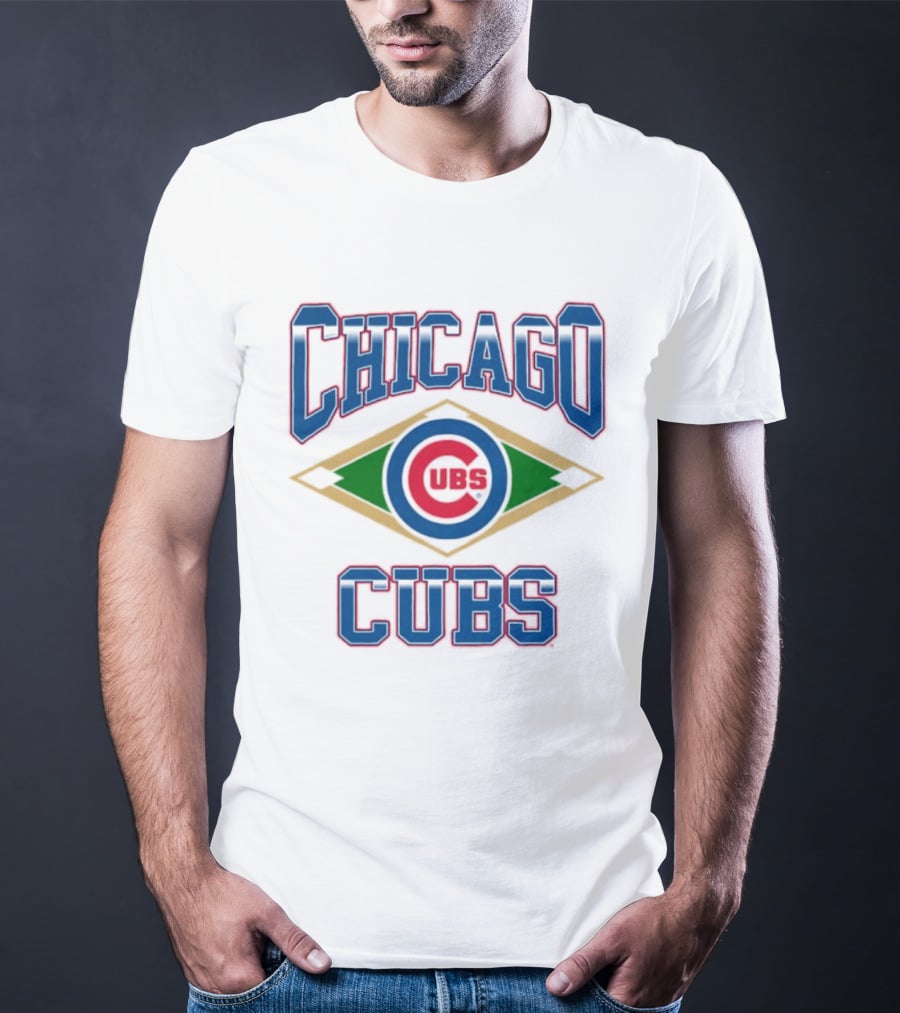 Chicago Cubs MLB Baseball Field T-Shirt
