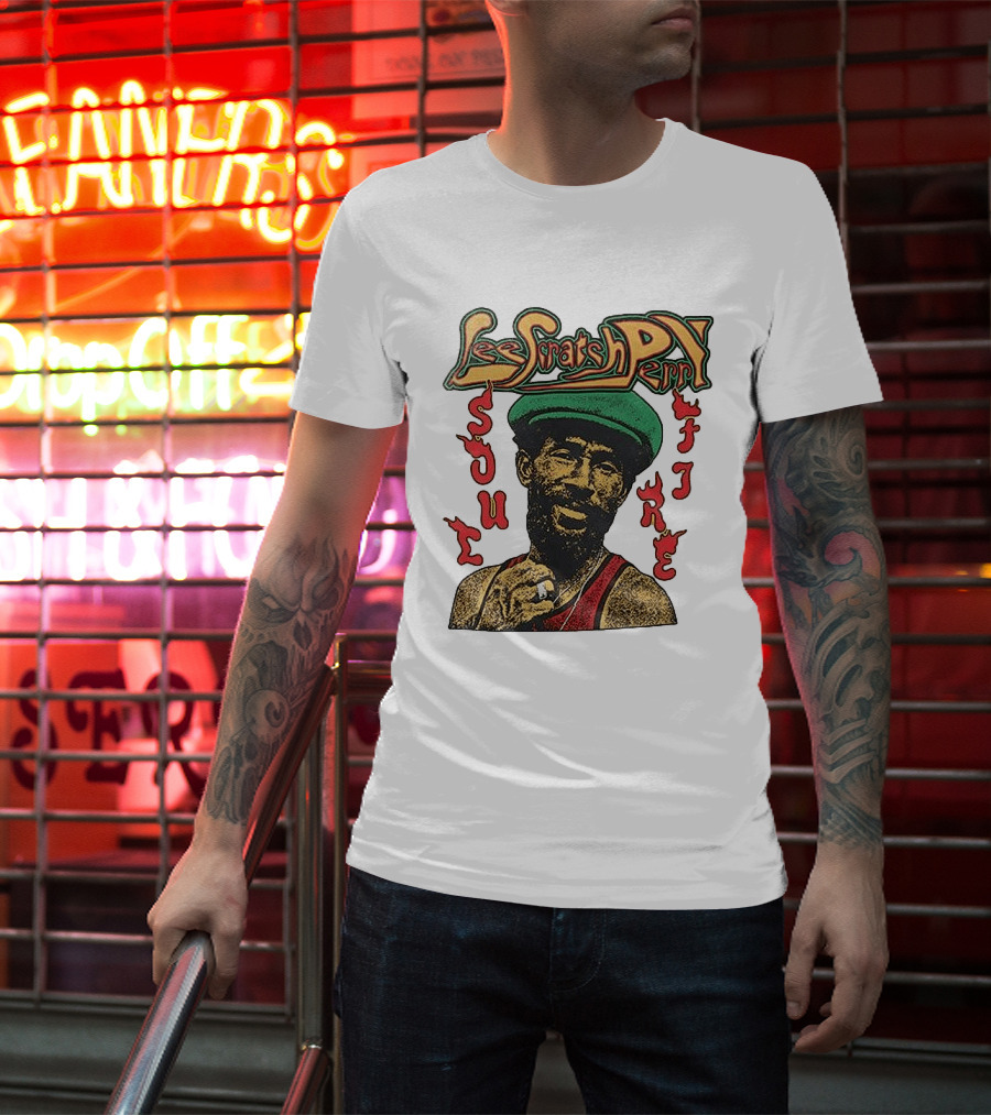 Lee Scratch Perry Message Issue Life T-Shirt