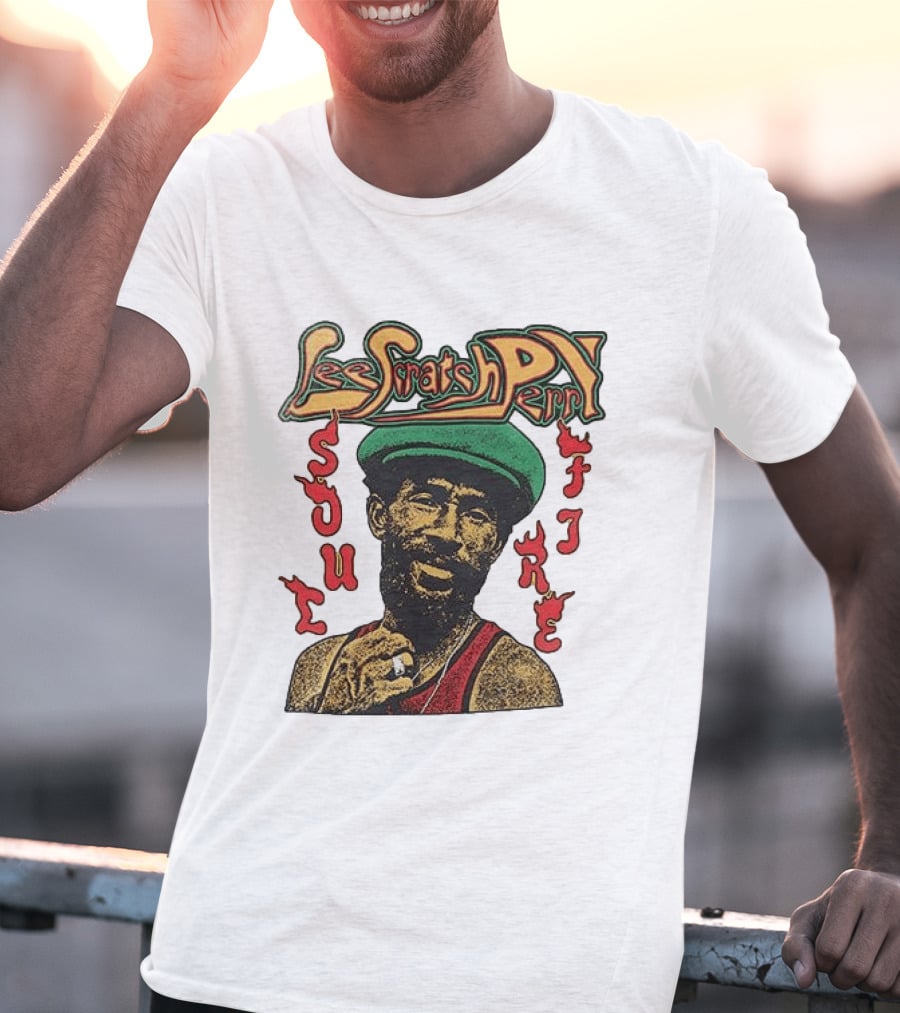 Lee Scratch Perry Message Issue Life T-Shirt