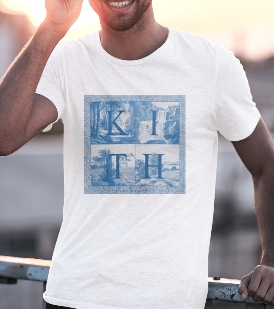 Dallas Stars Kith Engraving Thomas Harley Nature Landscape T-Shirt