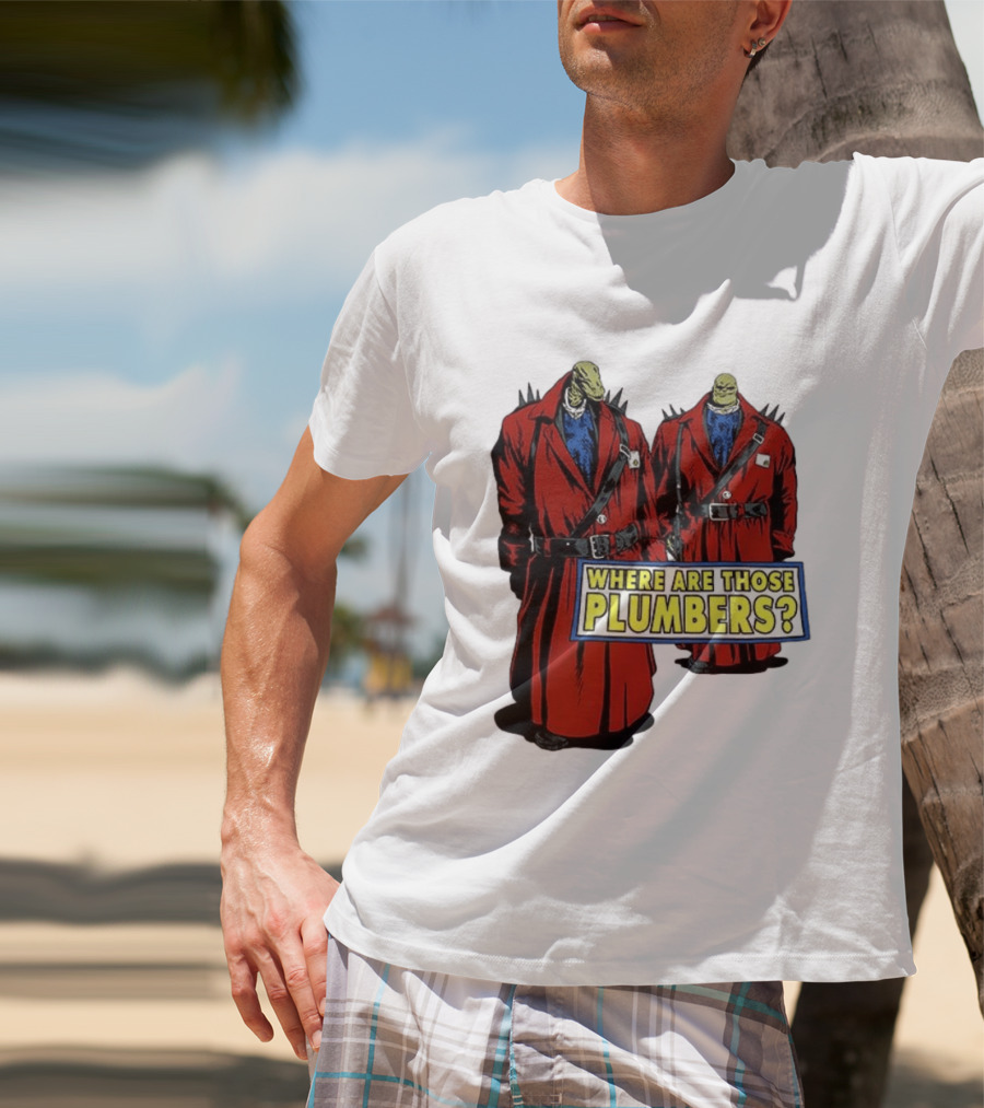 Goomba Super Mario Bros 1993 Where Are Those Plumbers? T-Shirt