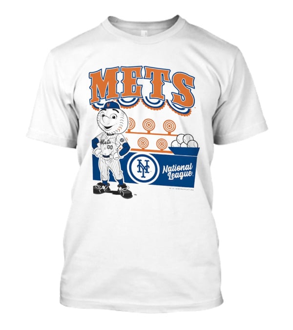 New York Mets 2026 Step Back Up National League MLB T-Shirt