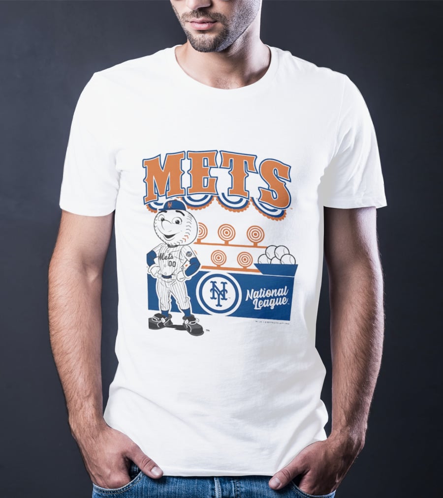 New York Mets 2026 Step Back Up National League MLB T-Shirt