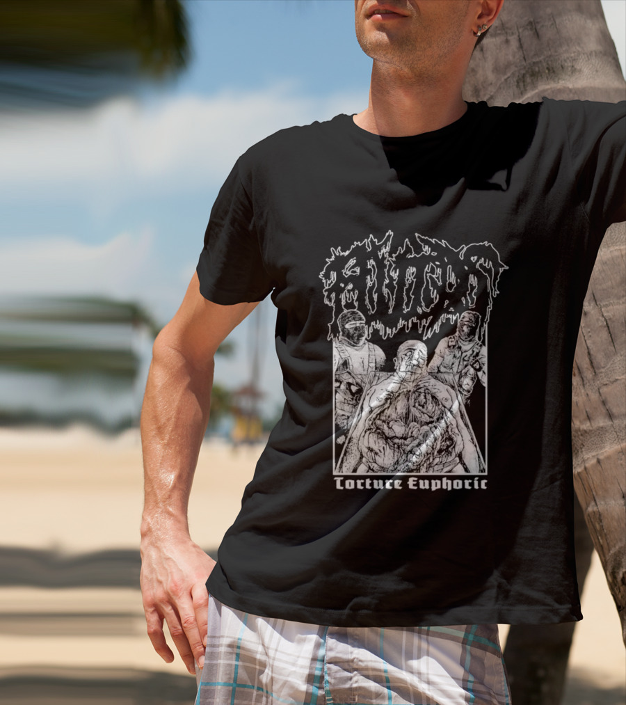 Fluids Torture Euphoric Gruesome Horror Fantasy T-Shirt