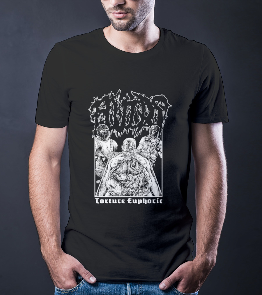 Fluids Torture Euphoric Gruesome Horror Fantasy T-Shirt