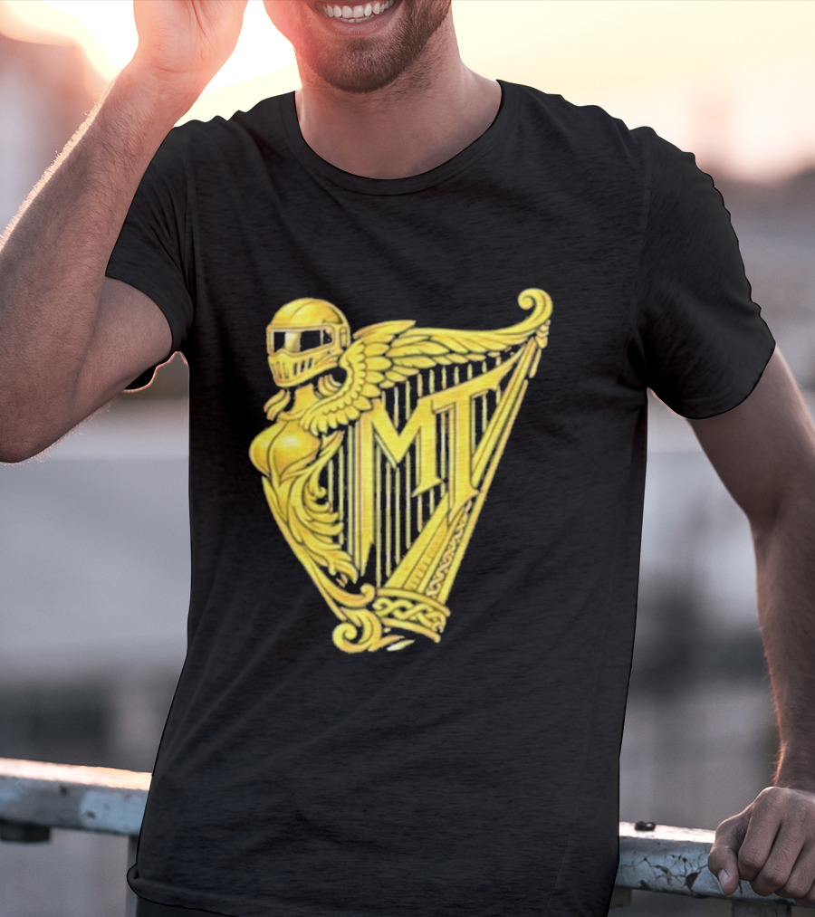 Murder Town USA MT Harp Winged Helmet T-Shirt