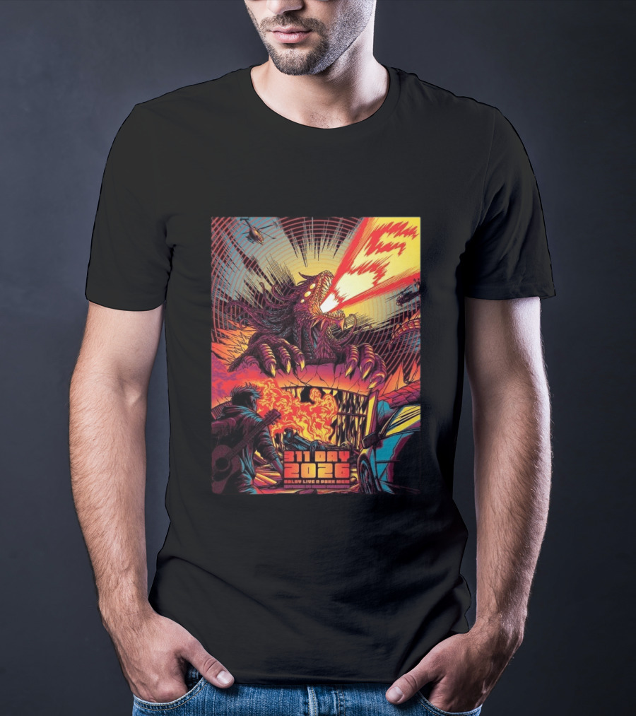 31 Day 2026 Dolby Live Park MGM March 7 8 Monster Scene T-Shirt