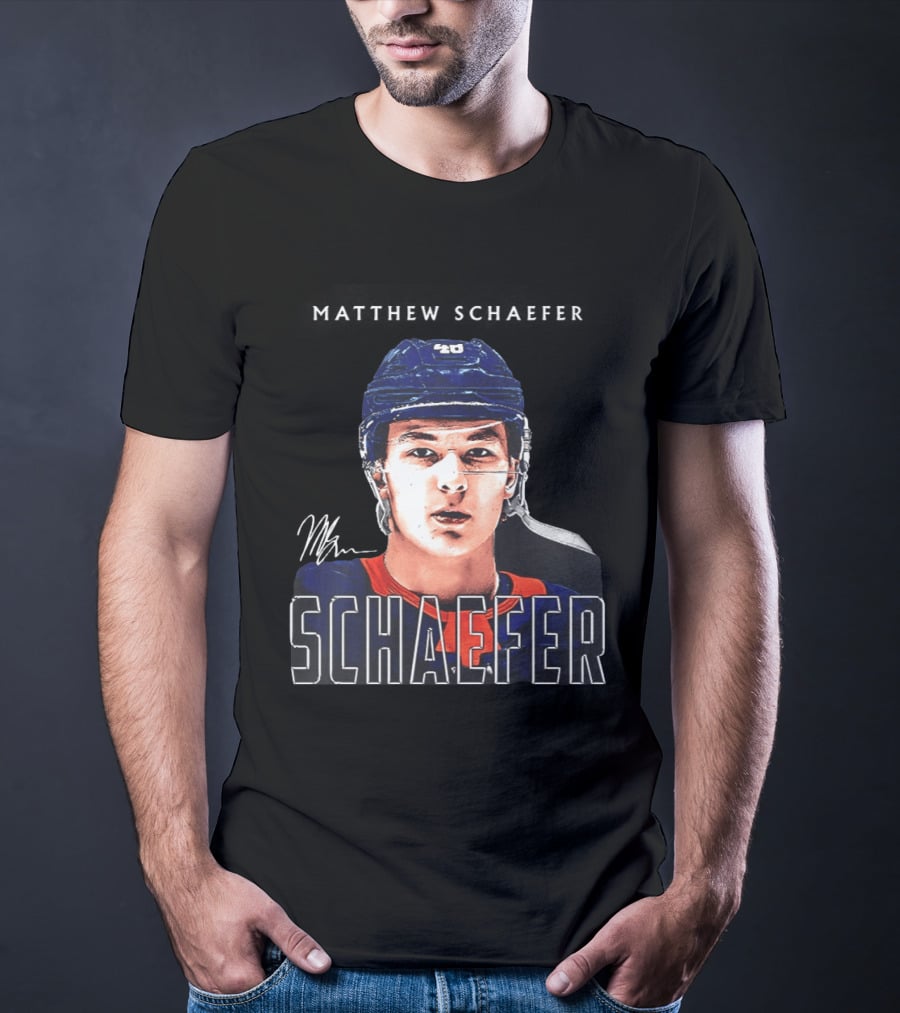 Schaefer 40 NY Islanders Hockey Player T-Shirt