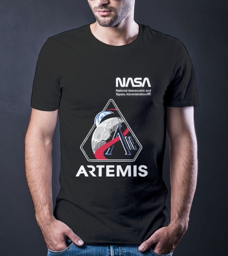 NASA Artemis 2 Mission Moon Exploration T-Shirt