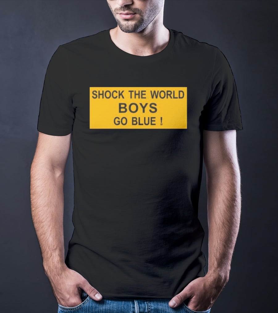 Shock The World Boys Go Blue T-Shirt