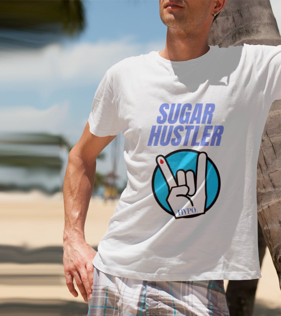 SUGAR HUSTLER HYPO Hand Gesture T-Shirt