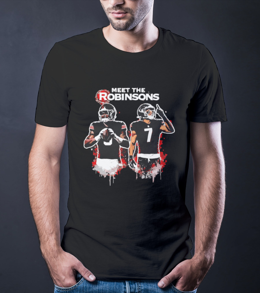 Meet The Robinsons Atlanta Falcons Bijan Robinson Player T-Shirt