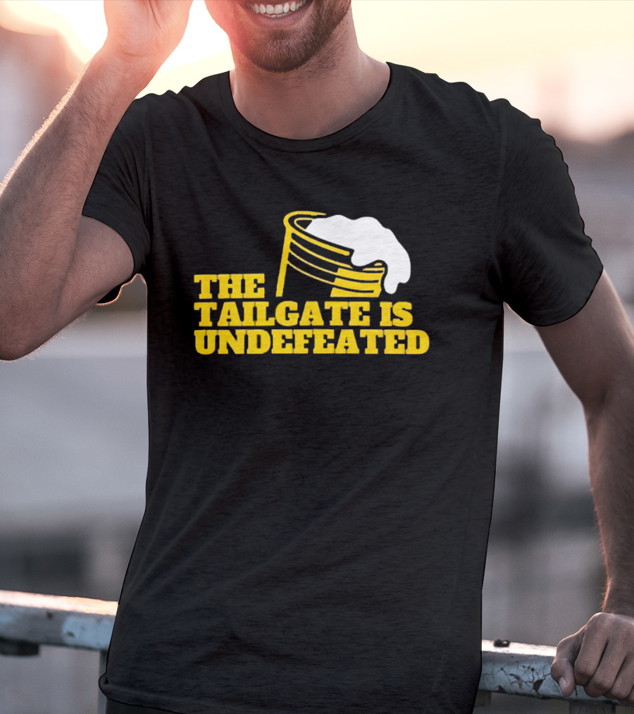 The Tailgate Is Undefeated Michigan Wolverines Football T-Shirt