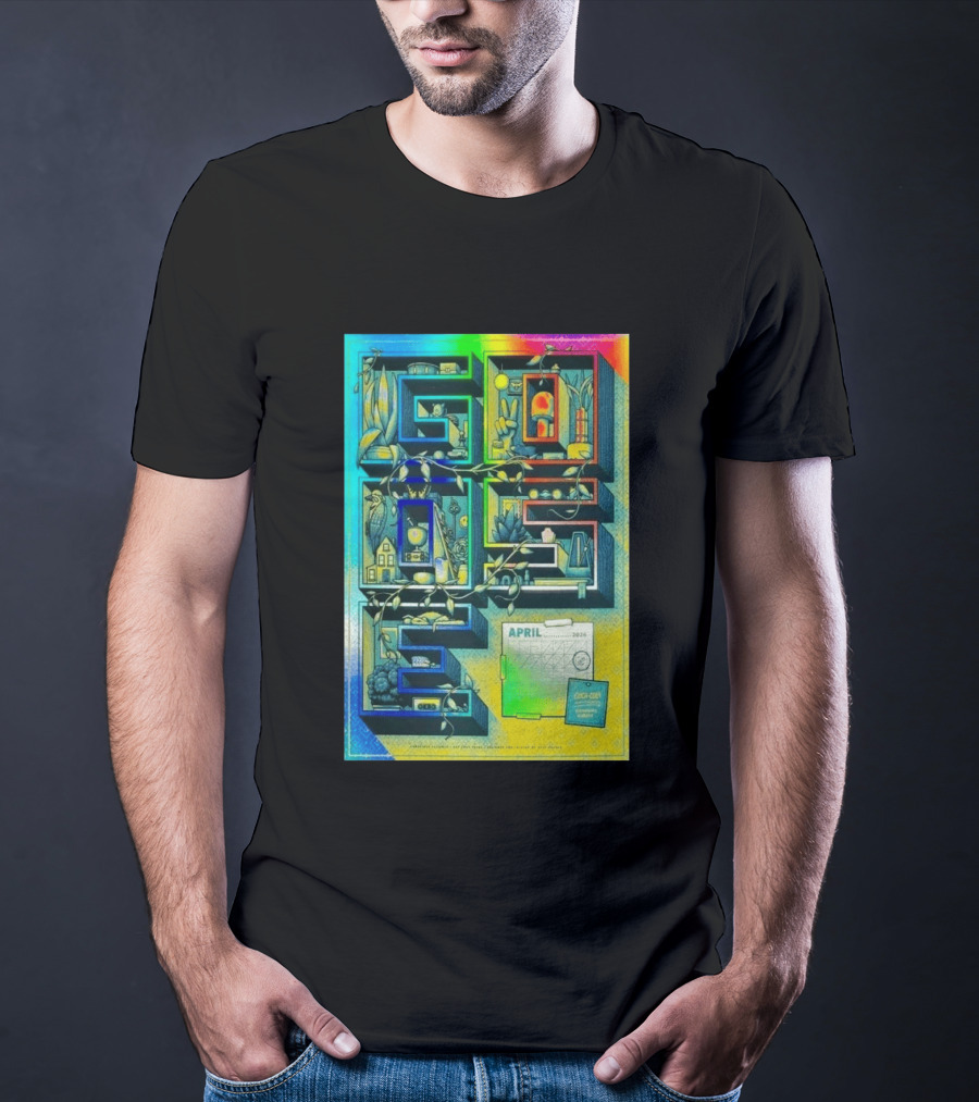 GOOSE Coca Cola Amphitheater April 2024 T-Shirt