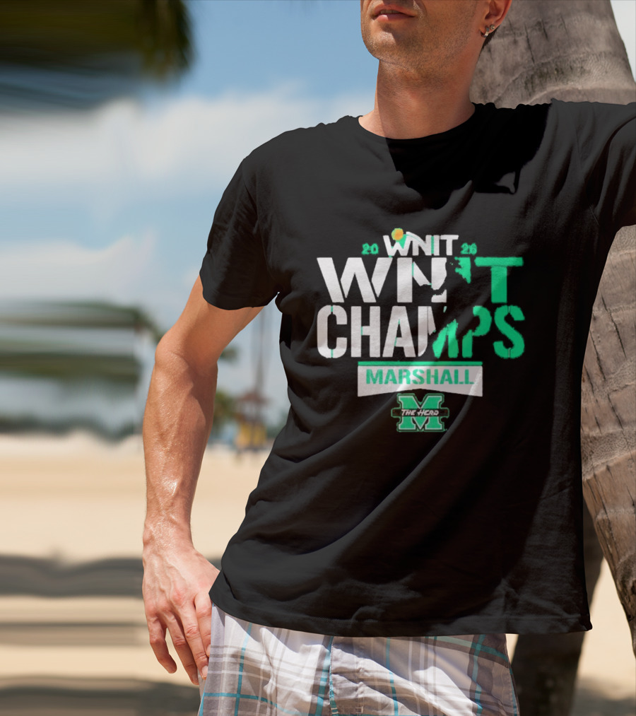 Marshall Thundering Herd 2026 WNIT Champs T-Shirt