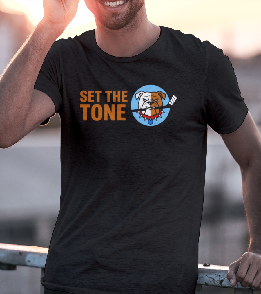 Shoresy Bulldogs Set The Tone Hockey T-Shirt