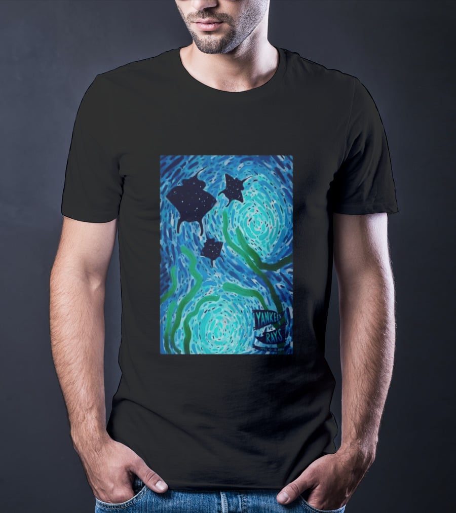 Yankees Vs Rays April 10 12 2026 Tropicana Field Ocean T-Shirt