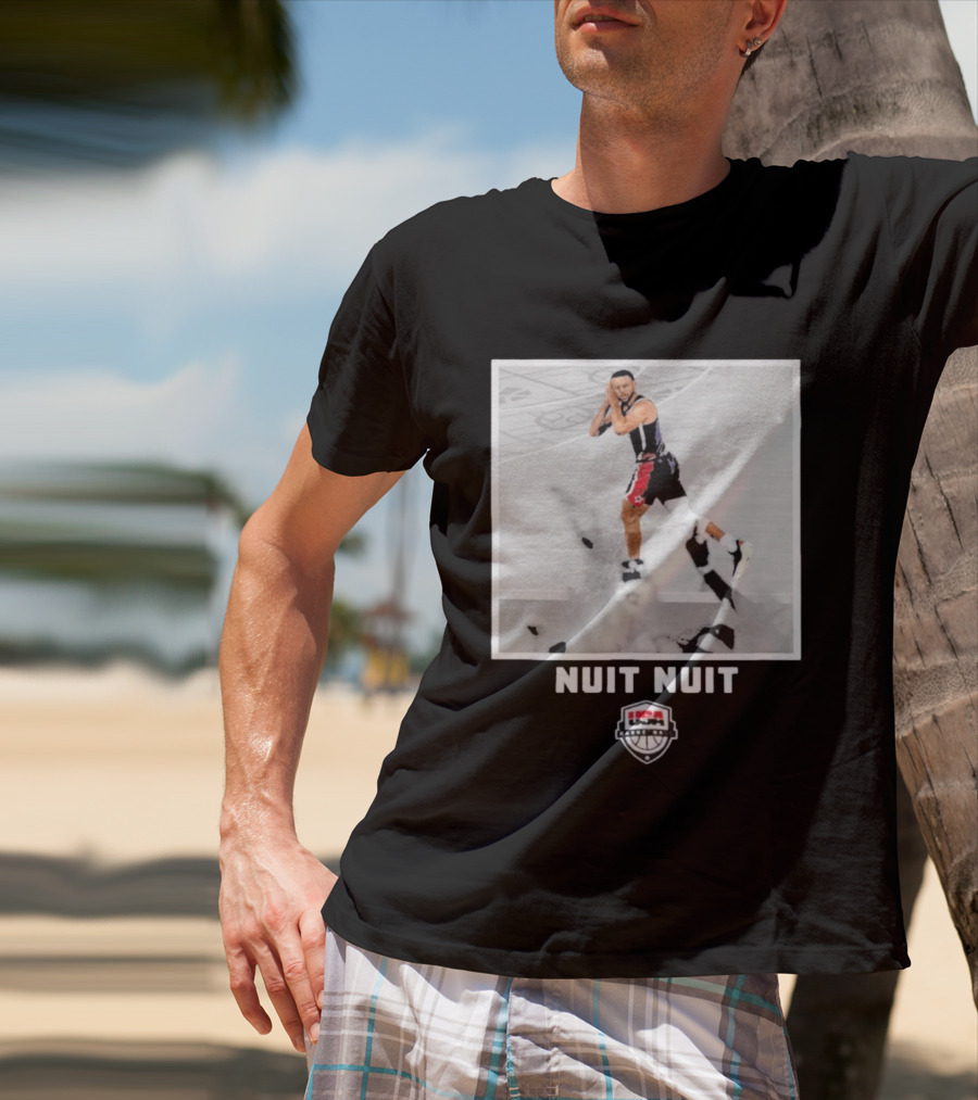 Stephen Curry Nuit Nuit USA Basketball Moments T-Shirt