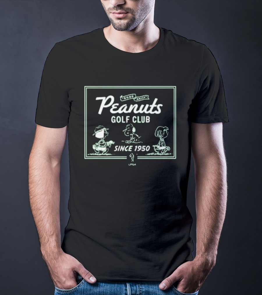 Peanuts Golf Club Since 1950 Streaker Sports Collaboration T-Shirt