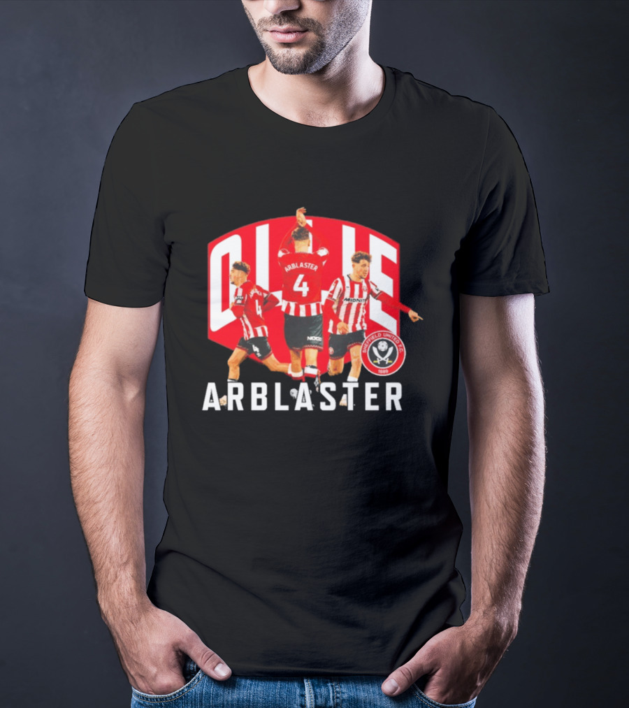 Ollie Arblaster 4 Sheffield United FC Player 1867 T-Shirt