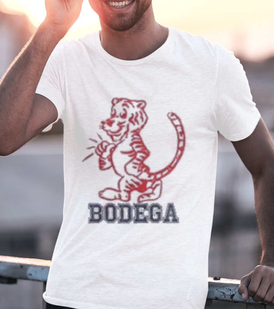 Bodega Cat Drawing T-Shirt
